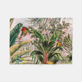 Wild jungle paradise fleecedecke (Vorderseite (Horizontal))