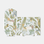 Wild Jungle Safari Tiere Botanische Babydusche Geschenkschachtel (Ungefaltet)