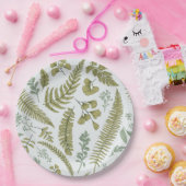 Wild Jungle Safari Tiere Botanische Babydusche Pappteller (Party)