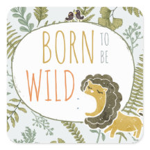 Wild Jungle Safari Tiere Botanische Babydusche