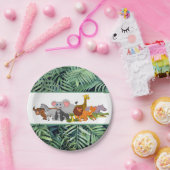 Wild! Jungle-Tier-Geburtstagspapier Pappteller (Party)