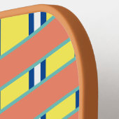 Wild Kariertes Muster Pickleball Paddel Pickleball Schläger (Linke Seite)