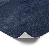 Wild Killer Whale Jumping Poster (Ecke)