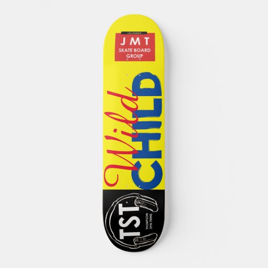 WILD KINDERSKATEBOARDS / JMT SKATEBOARDS (Vorderseite)