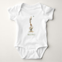 WiLD Kinderwagen Jungle Safari Tiere Baby Bodysuit