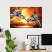 Wild Kisses Art Poster (Heimbüro)
