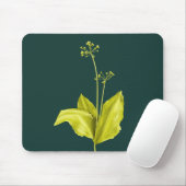 Wild-Knoblauch-Grüne Pflanze Natur Lover Botanist Mousepad (Mit Mouse)