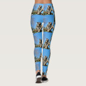 Wild Koala im alten Kiefernbaum, Leggings (Rückseite)