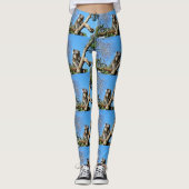 Wild Koala im alten Kiefernbaum, Leggings (Vorderseite)
