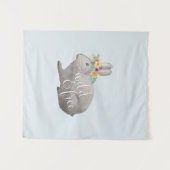 Wild & kostenlos wandteppich (Vorderseite (Horizontal))