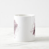 Wild Leaf Doodles Mother Quote Kaffeetasse (Mittel)
