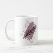 Wild Leaf Doodles Mother Quote Kaffeetasse (Links)