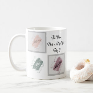 Wild Leaf Doodles Mother Quote Kaffeetasse