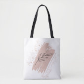 Wild Leaf Doodles Mother Quote Tasche (Vorderseite)