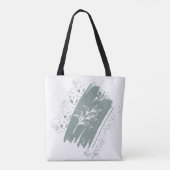 Wild Leaf Doodles Mother Quote Tasche (Rückseite)