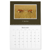 wild lebende Tiere Afrika-Safarikalender 2010 Kalender (Mär 2026)