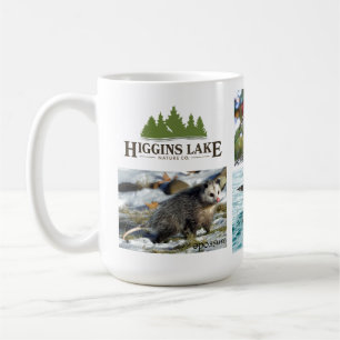 Wild lebende Tiere des Higgins Sees, Michigan Kaffeetasse