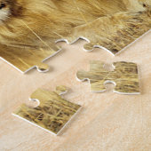 Wild lebende Tiere Puzzlespiel-Löwe Puzzle (Seite)