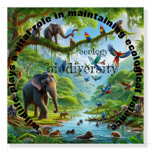 wild lebende Tiere spielen eine entscheidende Roll