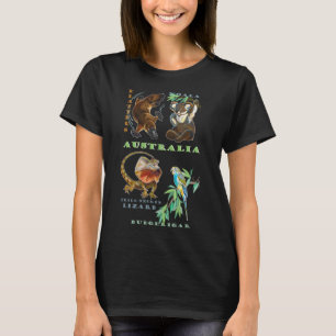 Wild lebende Tiere von Australien T-Shirt