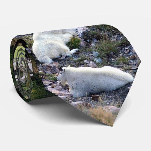 Wild lebende Tiere von Nordamerika Krawatte (Gerollt)