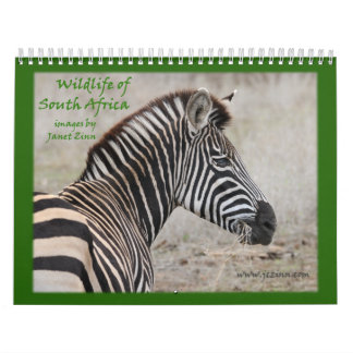 Wild lebende Tiere von Südafrika-Kalender Kalender