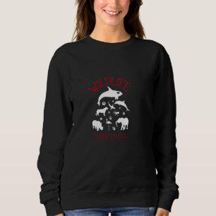 Wild lebende Tiere, weil es WhiteSilhouette Shirt