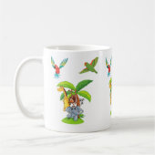 wild lebende tierische Tasse (Links)