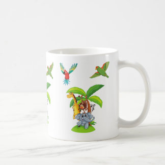 wild lebende tierische Tasse