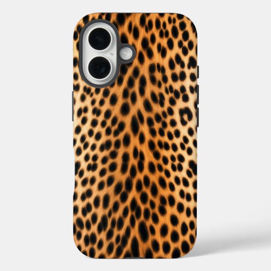 Wild Leopard Energy – Bold Animal Print Fashion Case-Mate iPhone Hülle (Rückseite)