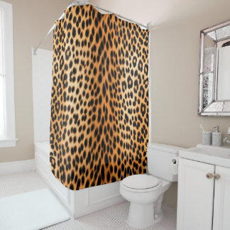 Wild Leopard Energy – Bold Animal Print Fashion Duschvorhang