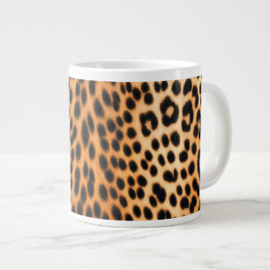 Wild Leopard Energy – Kühne Tierprint-Mode Jumbo-Tasse