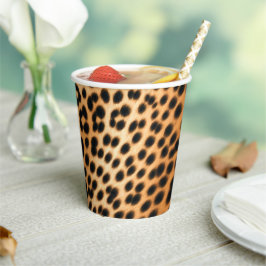 Wild Leopard Energy – Kühne Tierprint-Mode Pappbecher