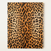 Wild Leopard Energy – Kühne Tierprint-Mode Planer (Rückseite)