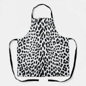 Wild Leopard Energy – Kühne Tierprint-Mode Schürze (Vorderseite)