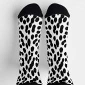 Wild Leopard Energy – Kühne Tierprint-Mode Socken (Oben)