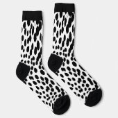 Wild Leopard Energy – Kühne Tierprint-Mode Socken (Rechts)