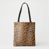 Wild Leopard Energy – Kühne Tierprint-Mode Tasche (Vorderseite)