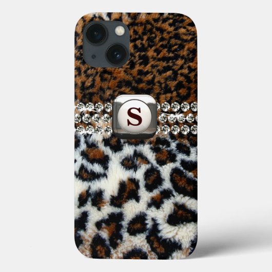 Wild Leopard Fur iPad Case (Rückseite)