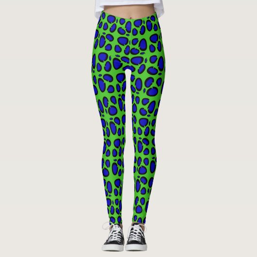 Wild Leopard Leggings (Vorderseite)