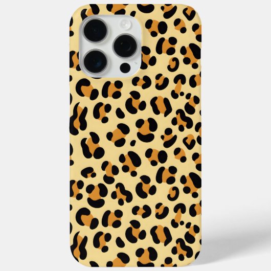 Wild Leopard Skin Case-Mate iPhone Hülle (Rückseite)