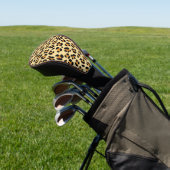 Wild Leopard Skin Golf Headcover (In SItu)