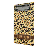 Wild Leopard Skin Mini Klemmbrett (Gewinkelt2)