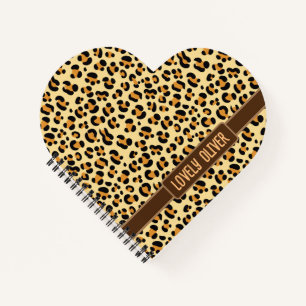 Wild Leopard Skin Notizblock