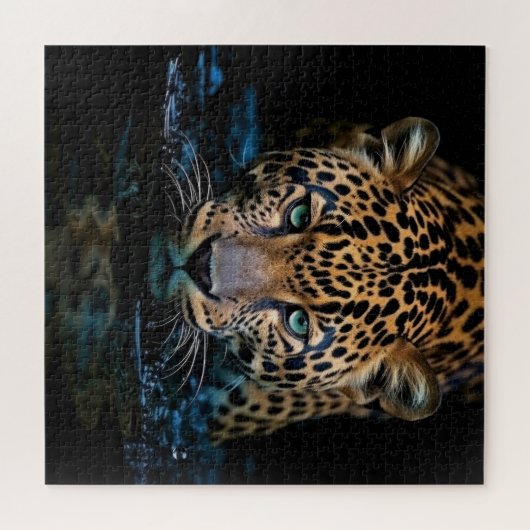 Wild Leopard Wildlife 676pcs Jigsaw Puzzle (Horizontal)