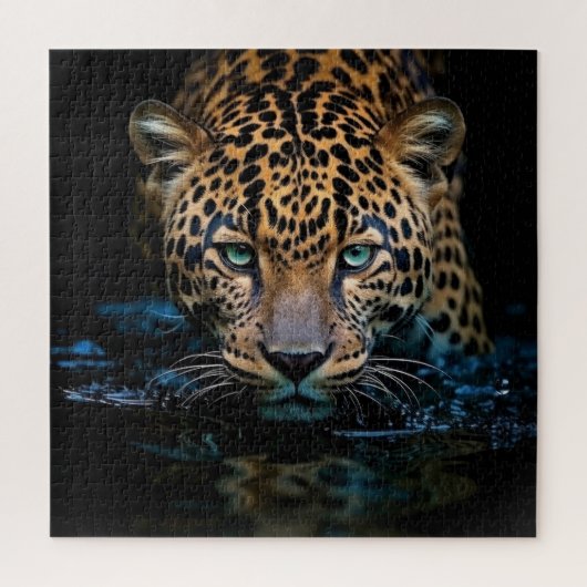 Wild Leopard Wildlife 676pcs Jigsaw Puzzle (Vertikal)