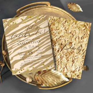 Wild Let's feiern Geburtstagsparty Einladung