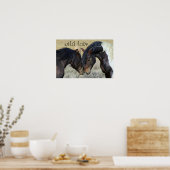 WILD LIEBE PORSES POSTER (Küche)