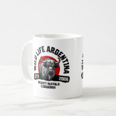 Wild Life Argentina – Mighty Buffalo Urban Power Kaffeetasse (Vorderseite Links)