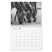 Wild Life Black and White Calendar 2022 Kalender (Jan 2027)